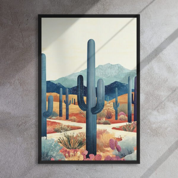 Majestic Saguaro Desert Landscape - Image 5