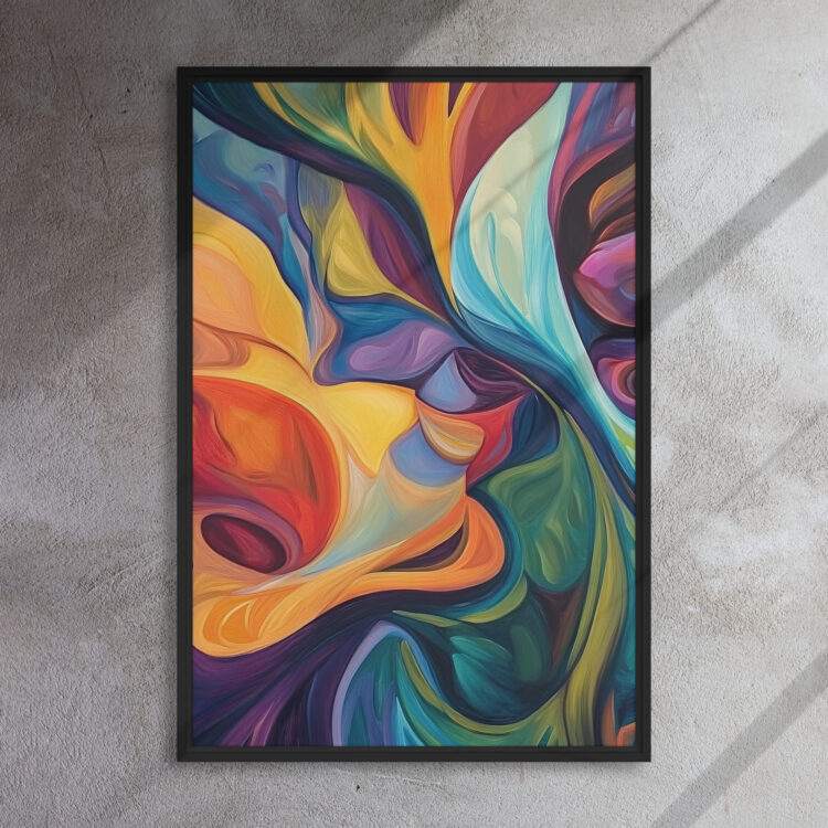 Celestial Flow Abstract Canvas - Image 5
