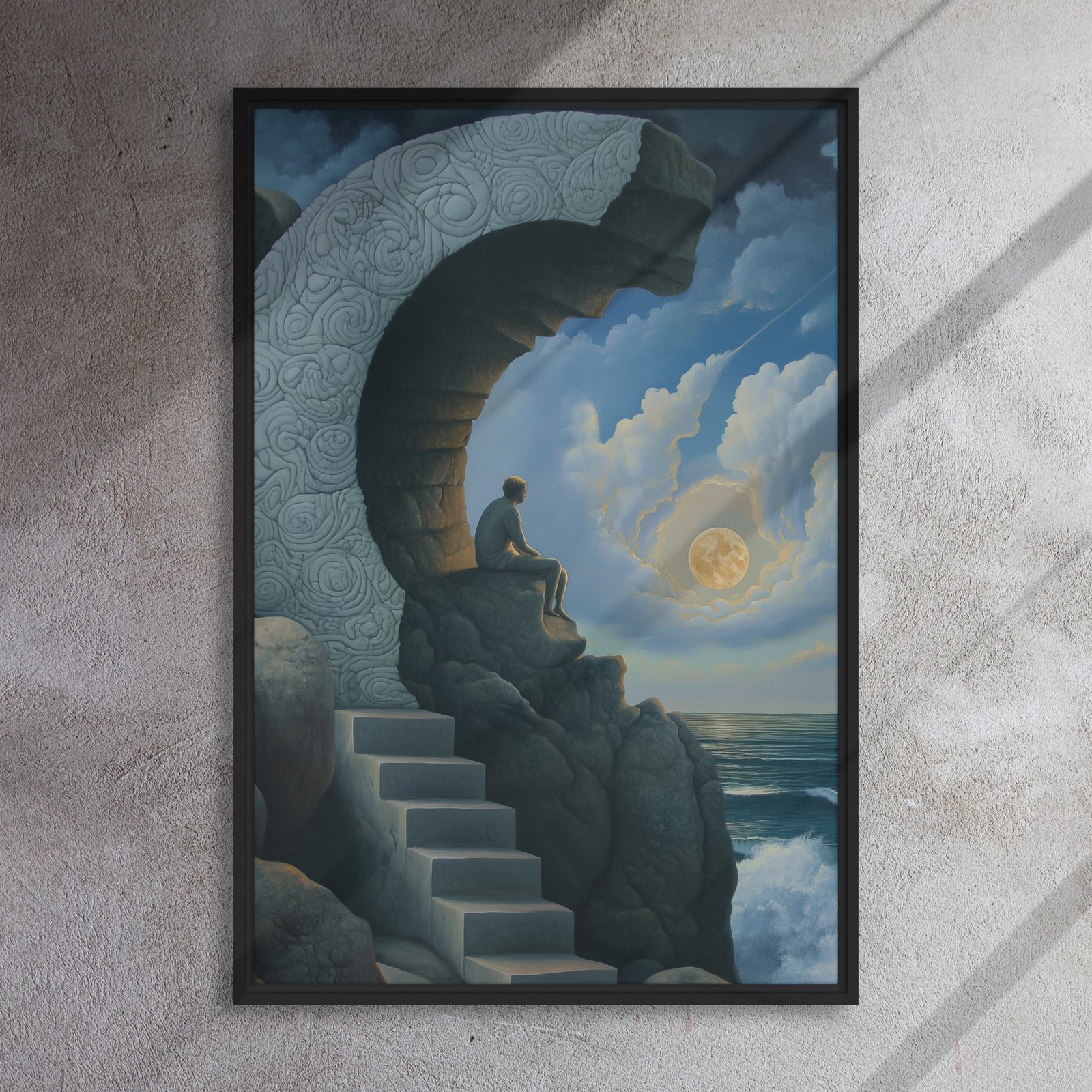 Moonlit Stairway Dream Art - Image 5