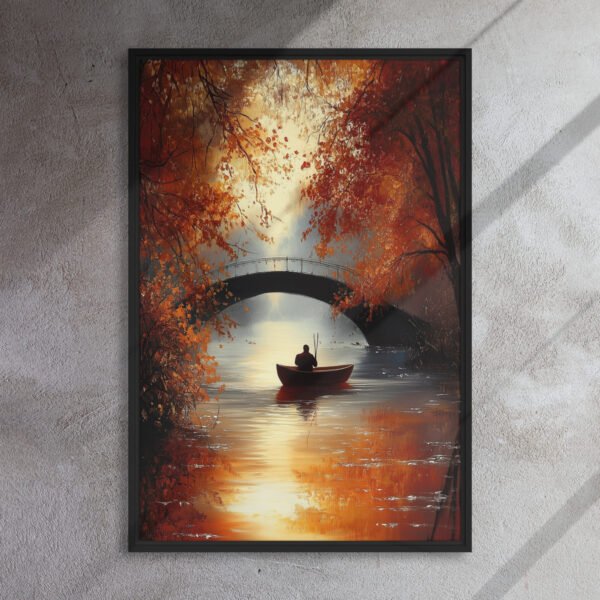 Autumn Bridge Reflection - Image 5