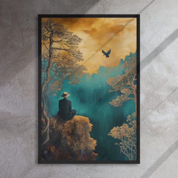 Solitude Cliff Dawn Art - Image 5