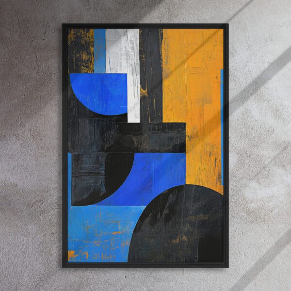 Blue Ember Geometric Fusion - Image 5