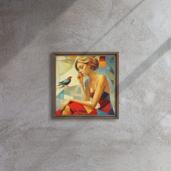 Mosaic Muse With Songbird - Image 3