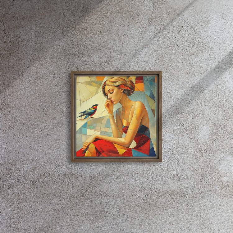 Mosaic Muse With Songbird - Image 3