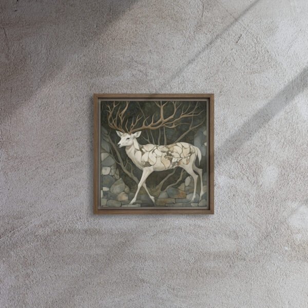 Mosaic Antlered Stag - Image 3