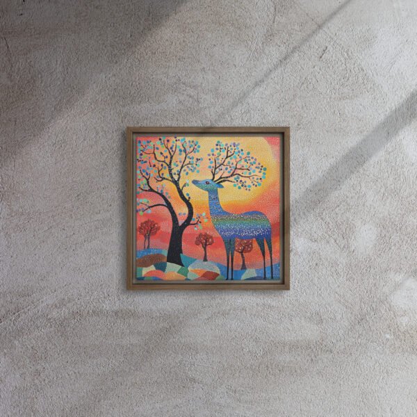 Sunrise Mosaic Deer - Image 3