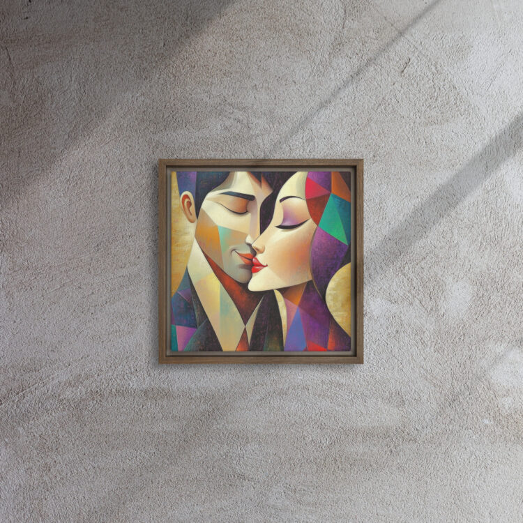 Cubist Lovers Embrace - Image 3