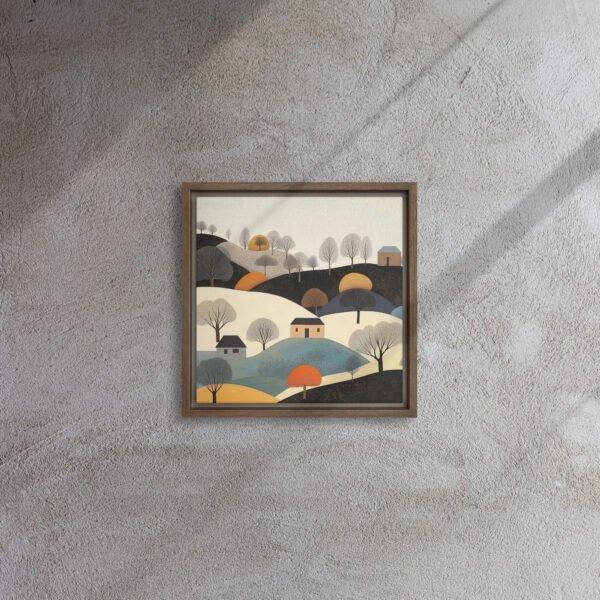 Pastel Grove Hills Canvas - Image 3