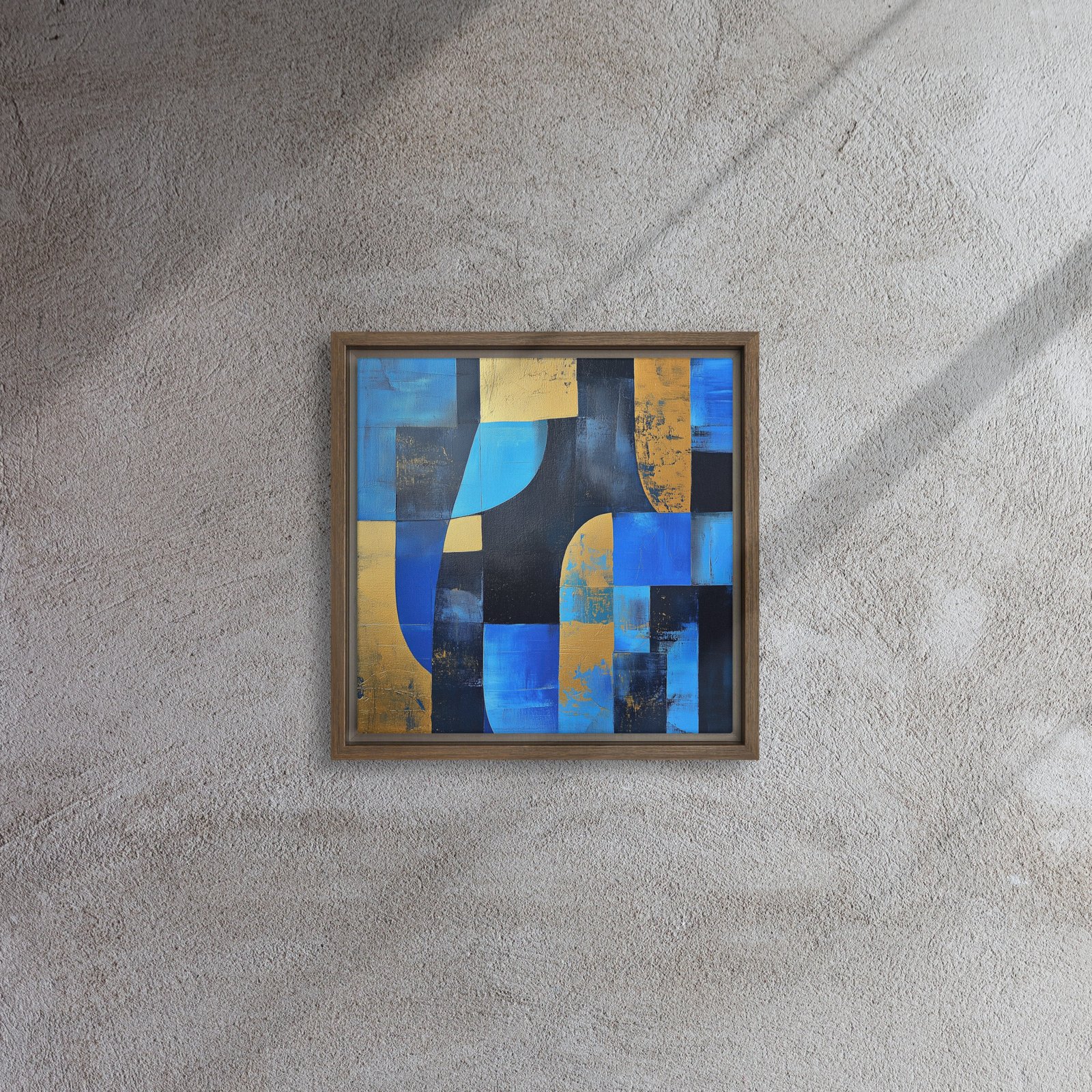 Cobalt Gold Mosaic - Image 3