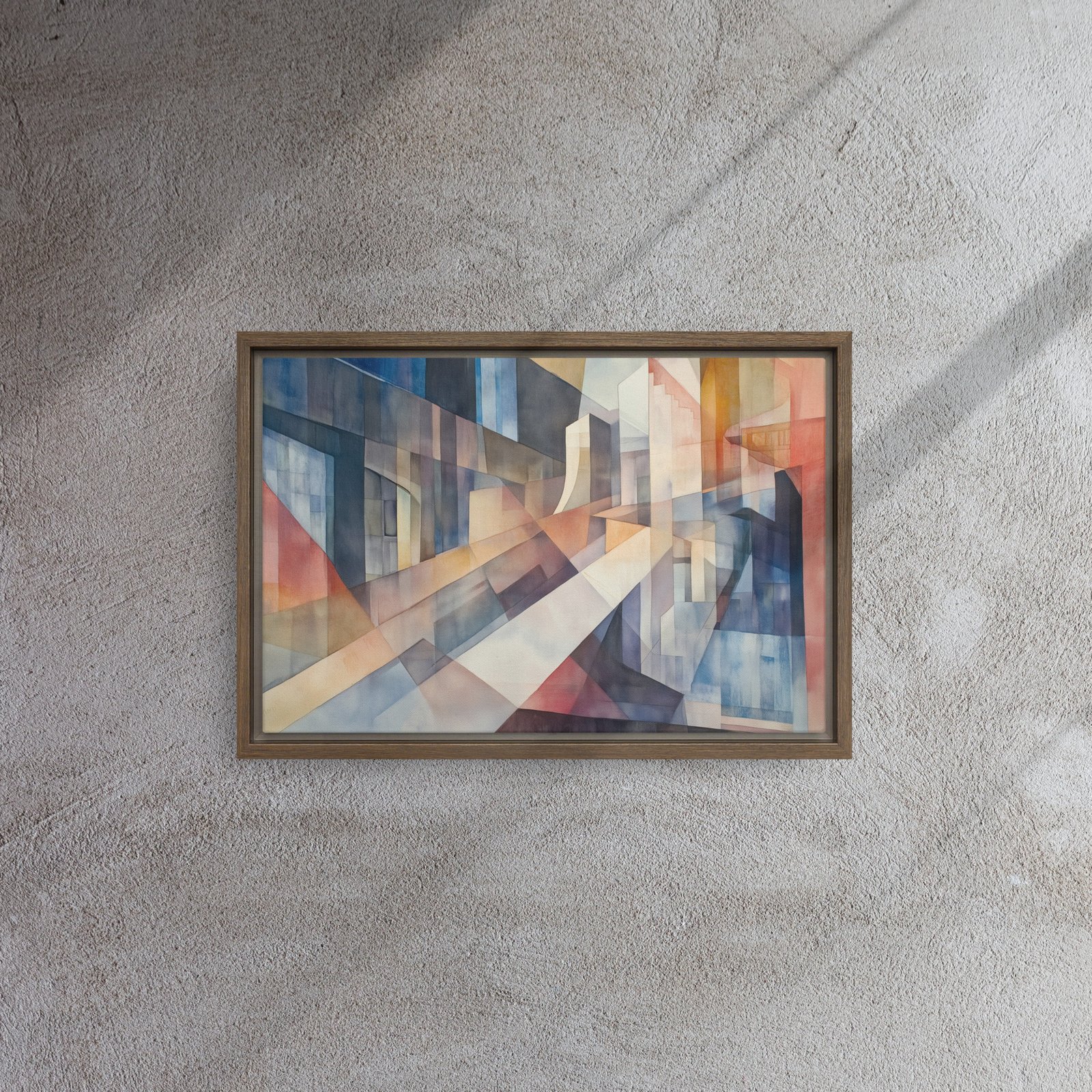 Prismatic Urban Geometry Art - Image 6