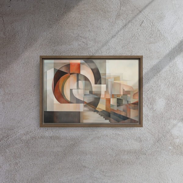 Cubist Stairway Abstract Art - Image 6