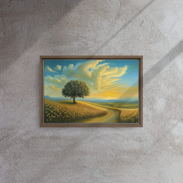 Golden Meadow Sunset Path - Image 6