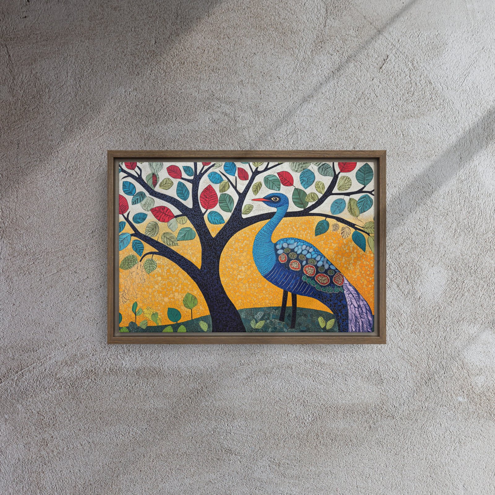 Peacock Mosaic Fantasy Art - Image 6