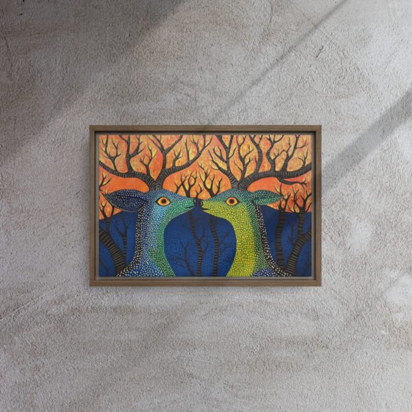 Sunset Harmony Deer Art - Image 6