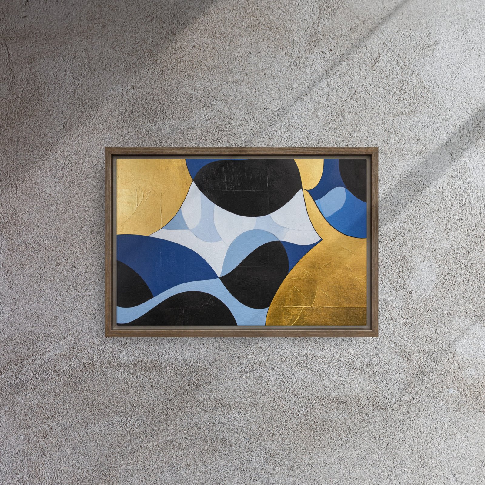 Opulent Wave Geometry Canvas - Image 6