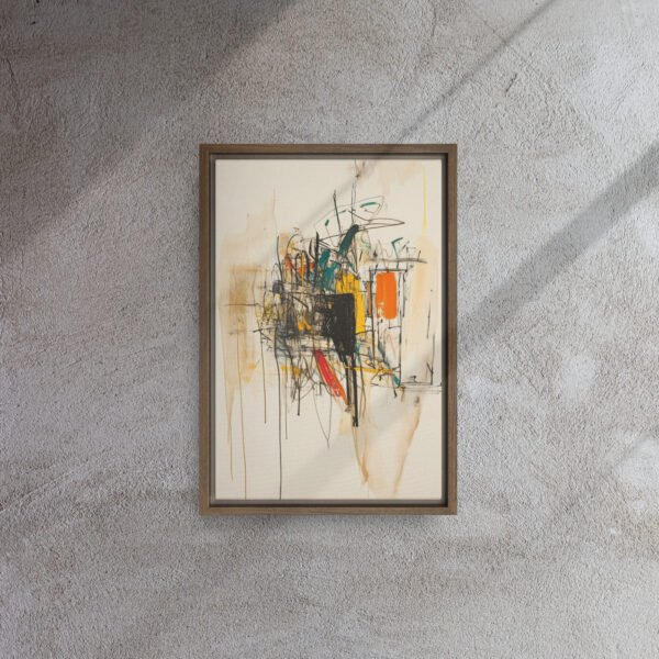 Urban Pulse Abstract Cityscape - Image 6