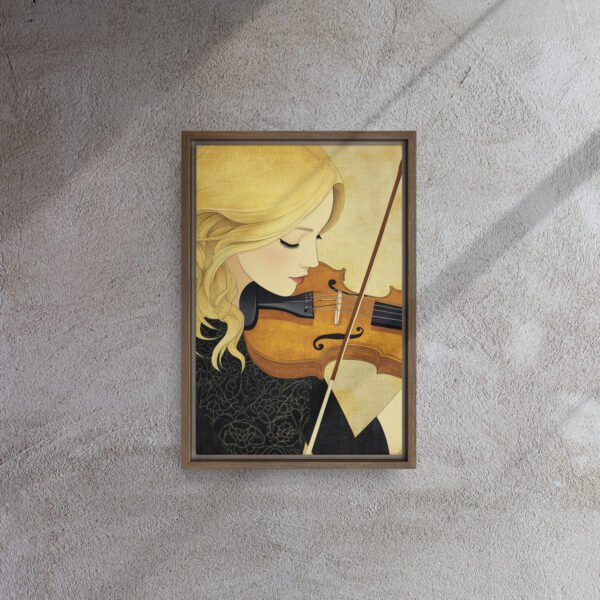 Golden Sonata Violinist Portrait - Image 6