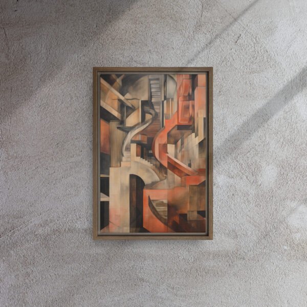 Cubist Architectural Staircase - Image 6