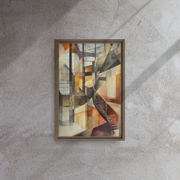 Cubist Atrium Illusion Canvas - Image 6