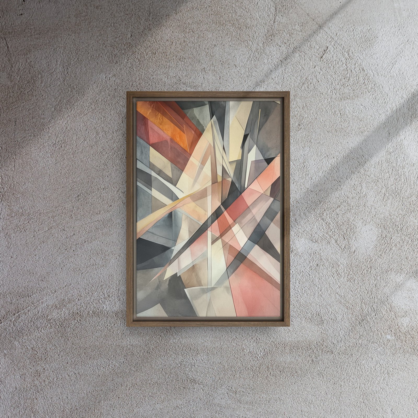 Prismatic Intersection Abstract Art - Image 6