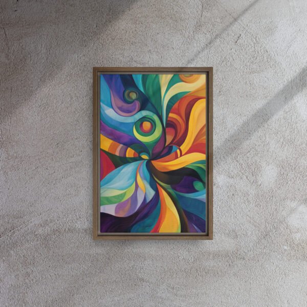 Chromatic Vortex Abstract Art - Image 6
