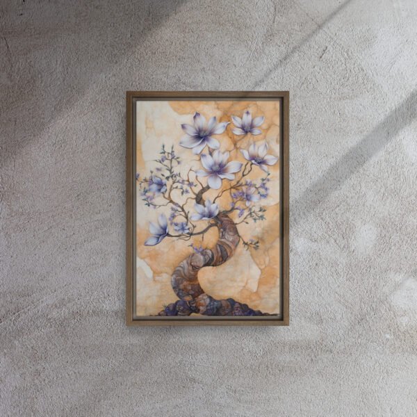 Violet Magnolia Bonsai Art - Image 6