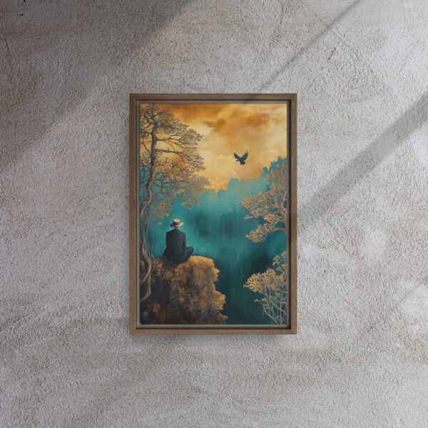 Solitude Cliff Dawn Art - Image 6