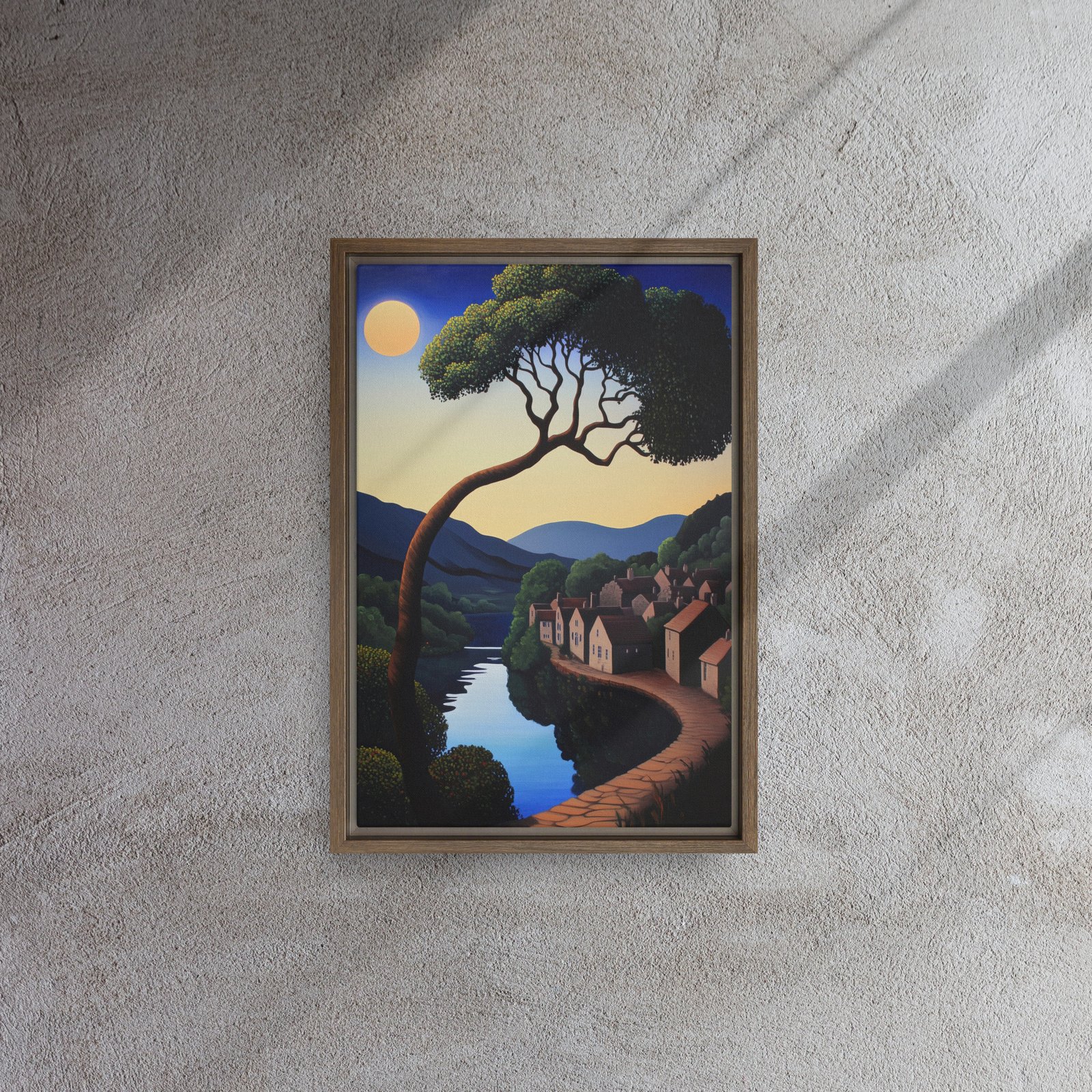 Framed canvas in brown 12x18 front 689e14e9ceb85.jpg