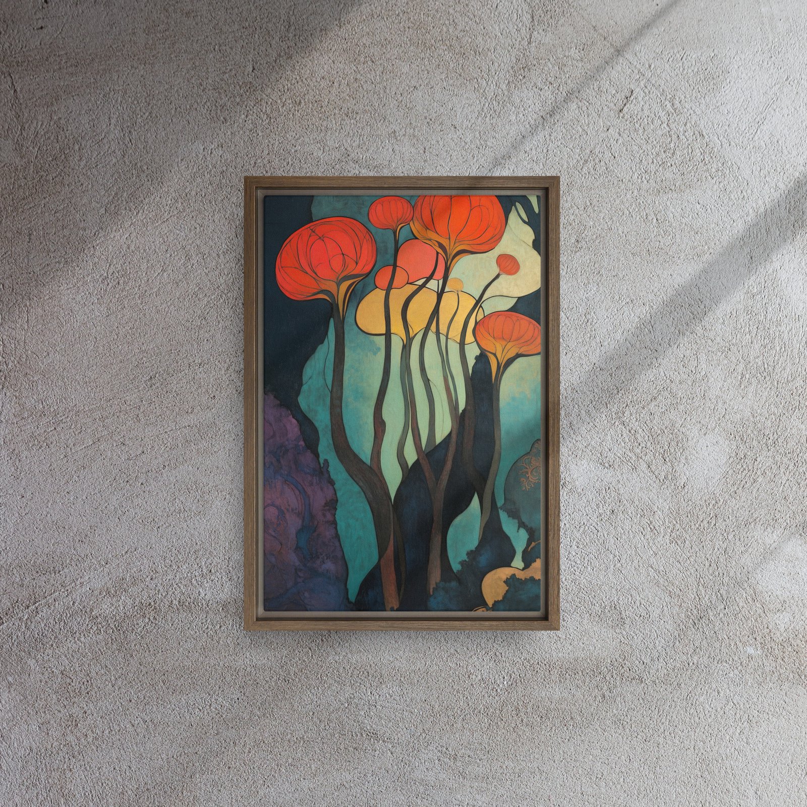 Framed canvas in brown 12x18 front 689e17b19672a.jpg