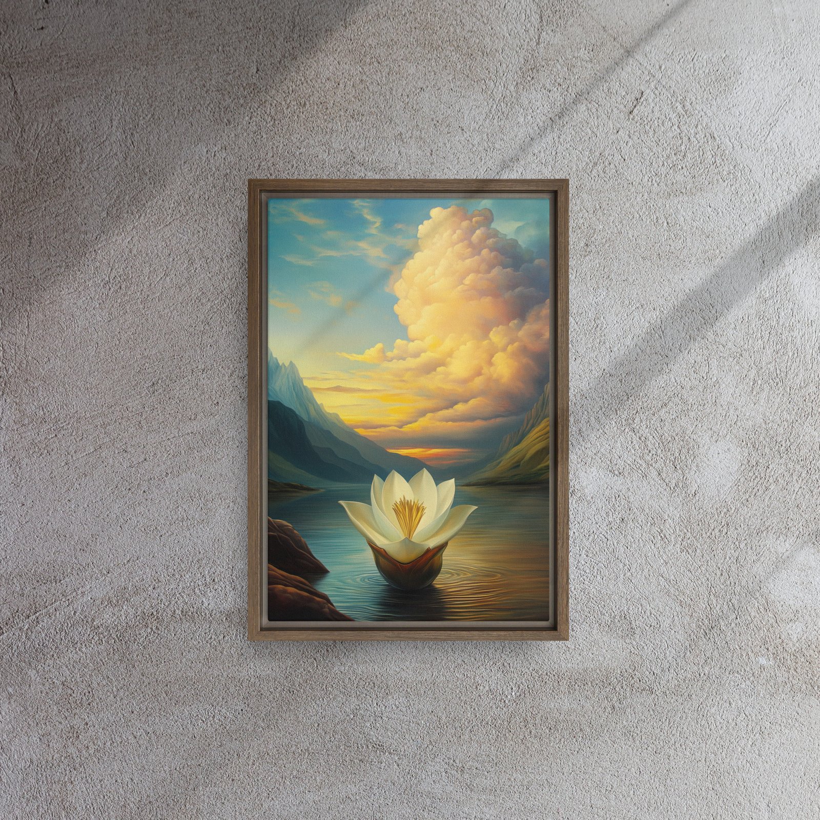 Framed canvas in brown 12x18 front 689e4334bcf4d.jpg