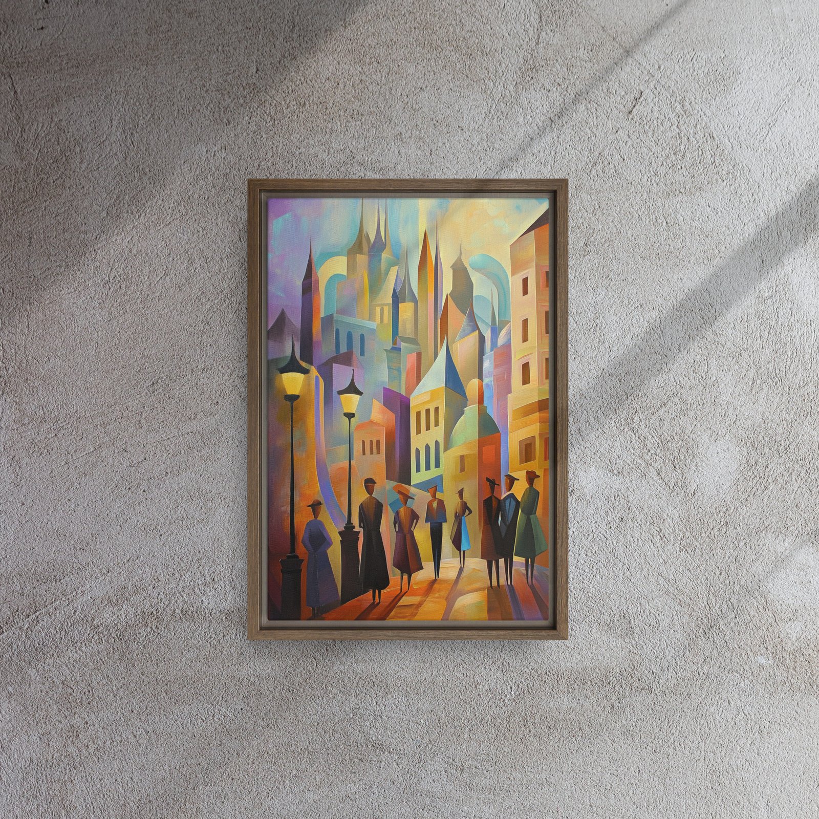 Framed canvas in brown 12x18 front 689ec7bcb444f.jpg