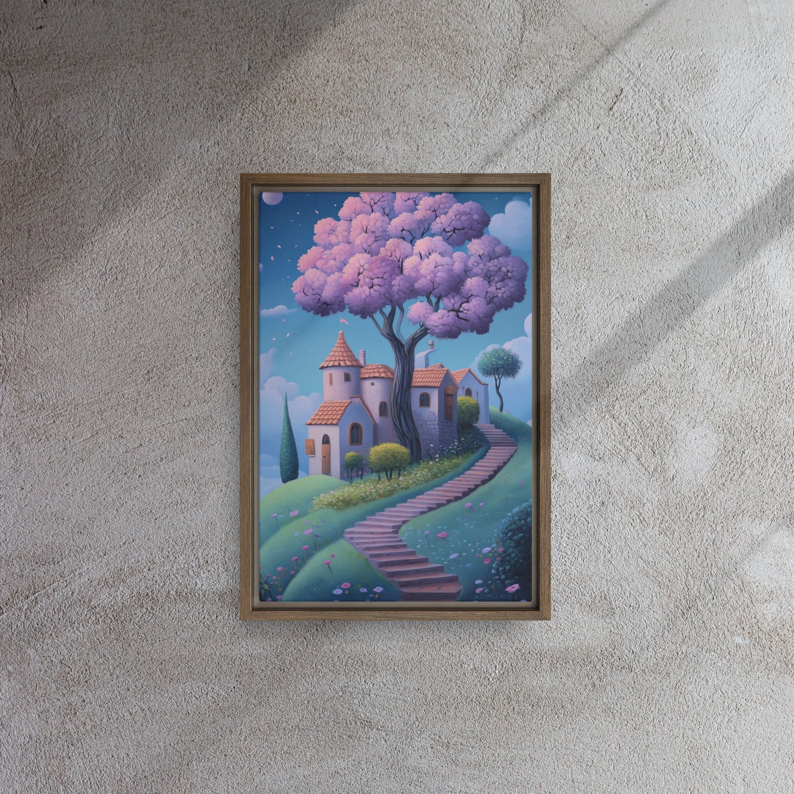 Framed canvas in brown 12x18 front 689ed7b690765.jpg