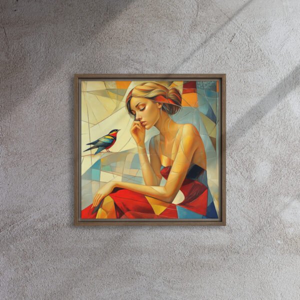 Mosaic Muse With Songbird - Image 4