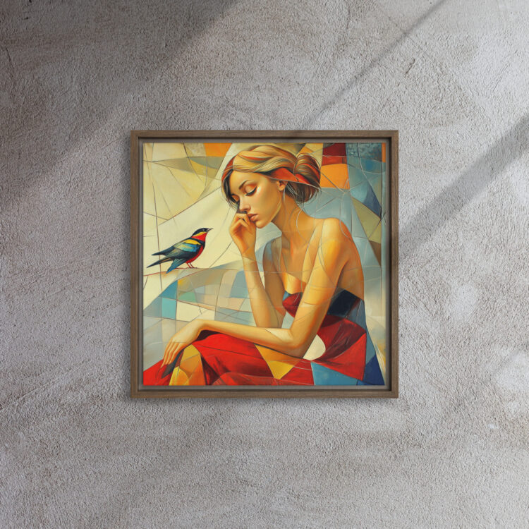 Mosaic Muse With Songbird - Image 4