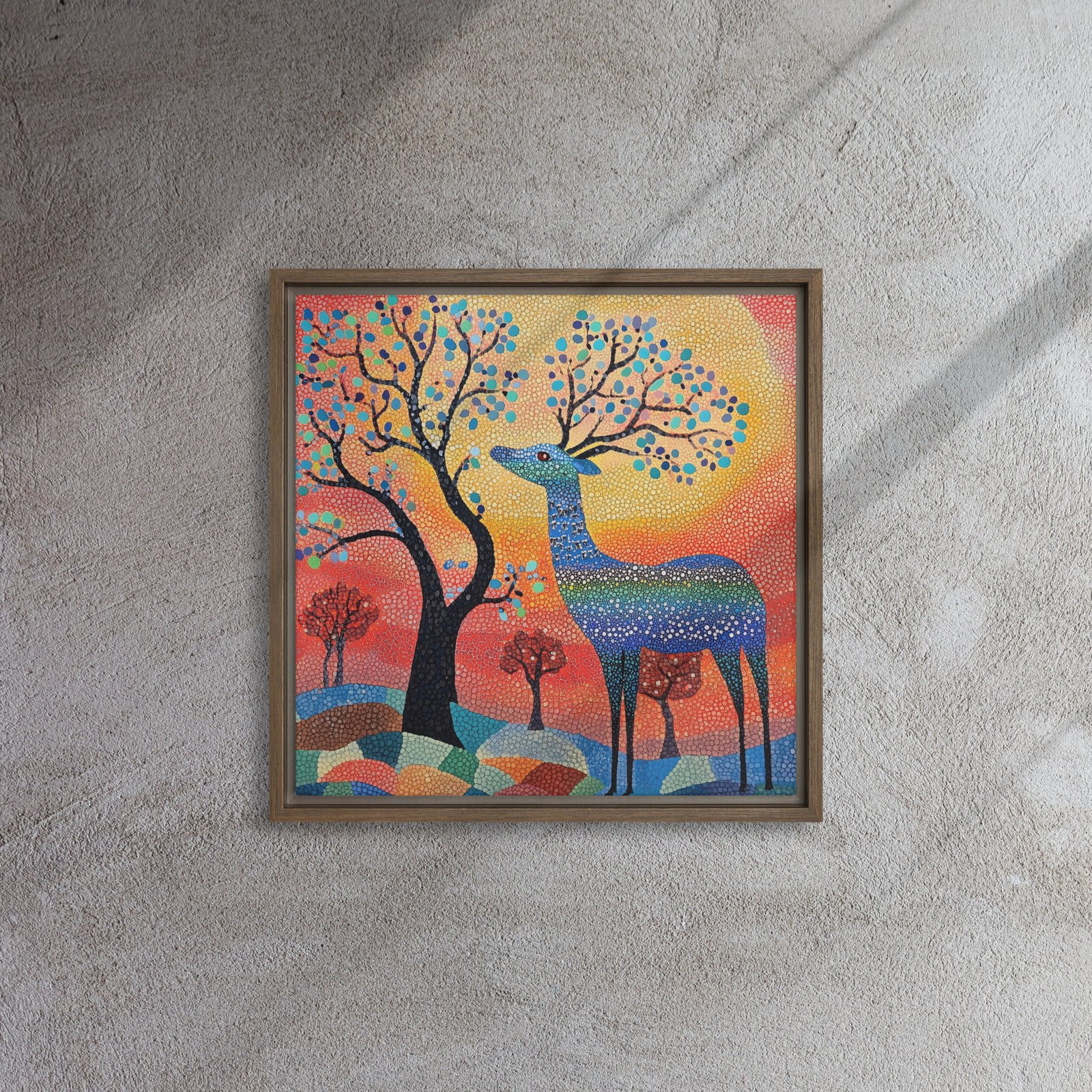 Sunrise Mosaic Deer - Image 4