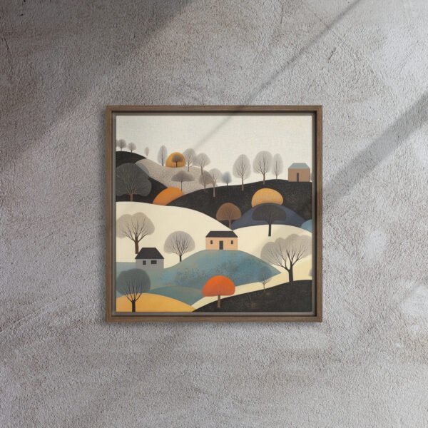 Pastel Grove Hills Canvas - Image 4