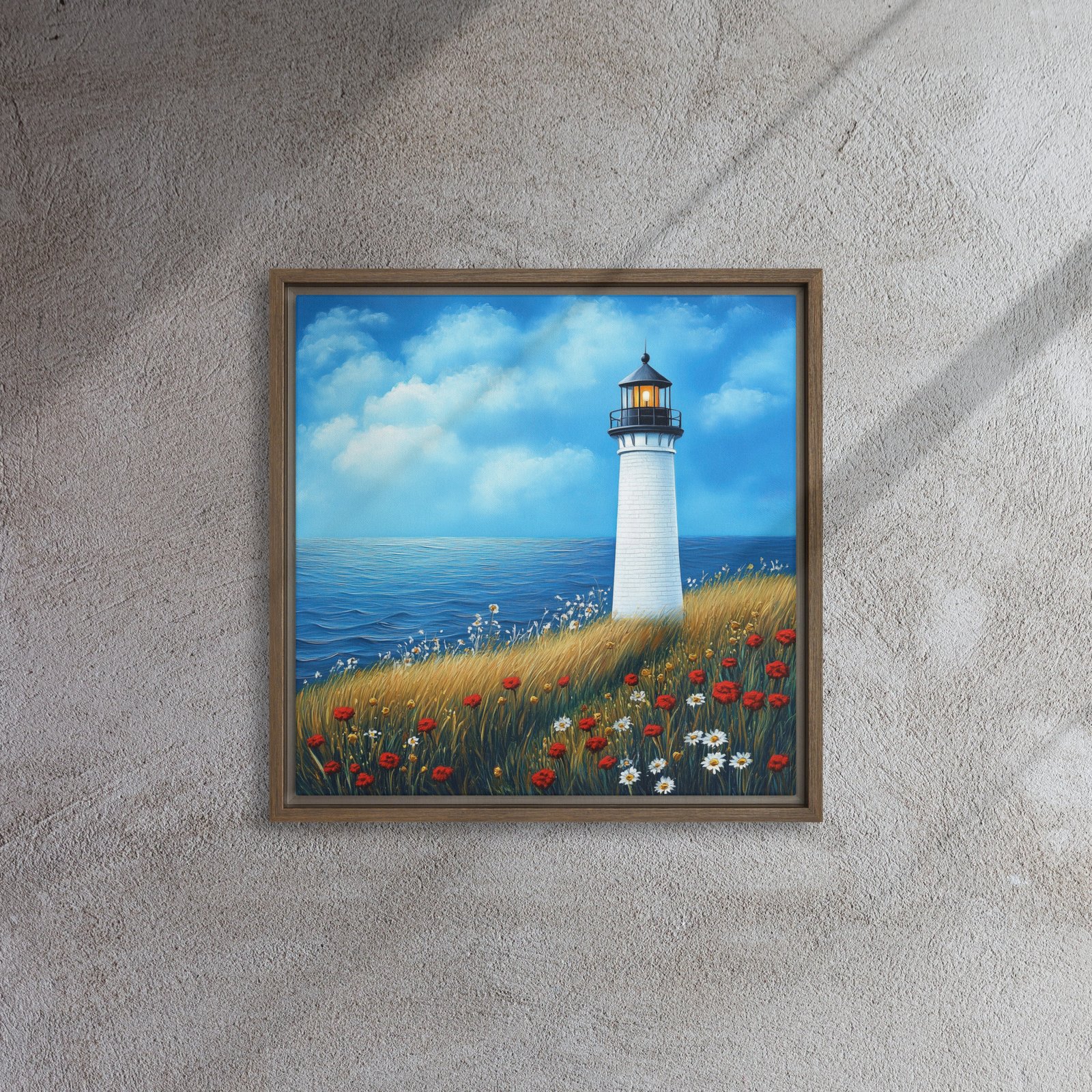 Framed canvas in brown 16x16 front 689f026130bff.jpg