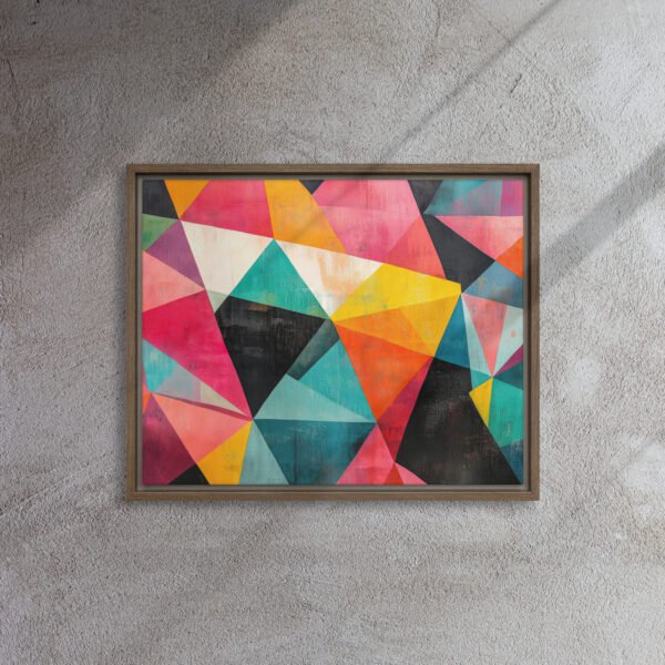 Prismatic Geometry Abstract Art - Image 7