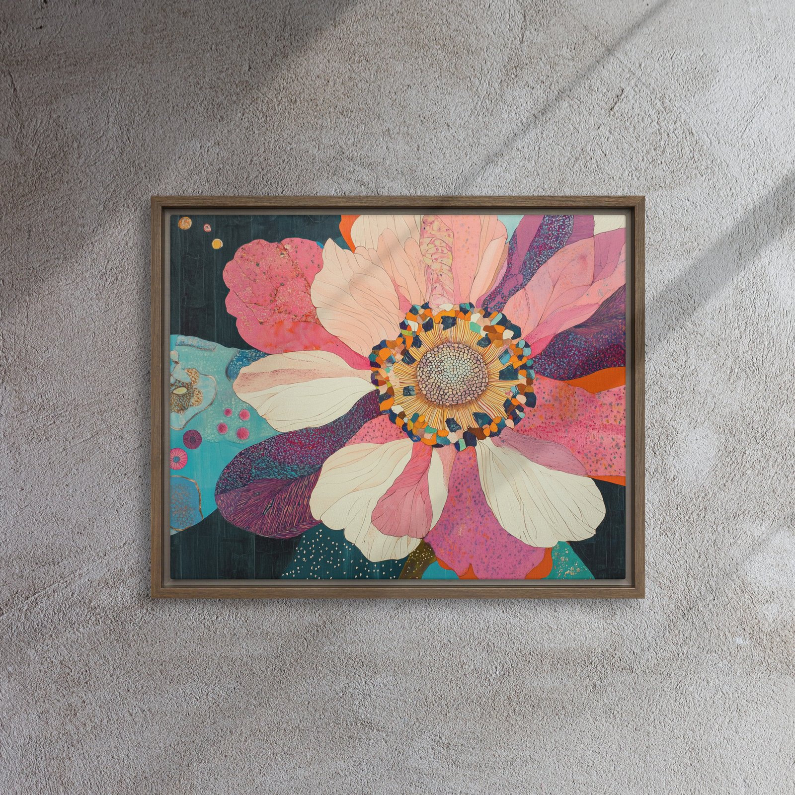 Cosmic Petal Fusion Art - Image 7