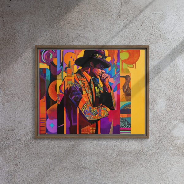 Urban Jazz Mosaic Portrait - Image 7