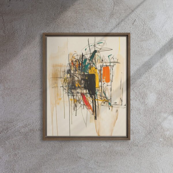 Urban Pulse Abstract Cityscape - Image 7