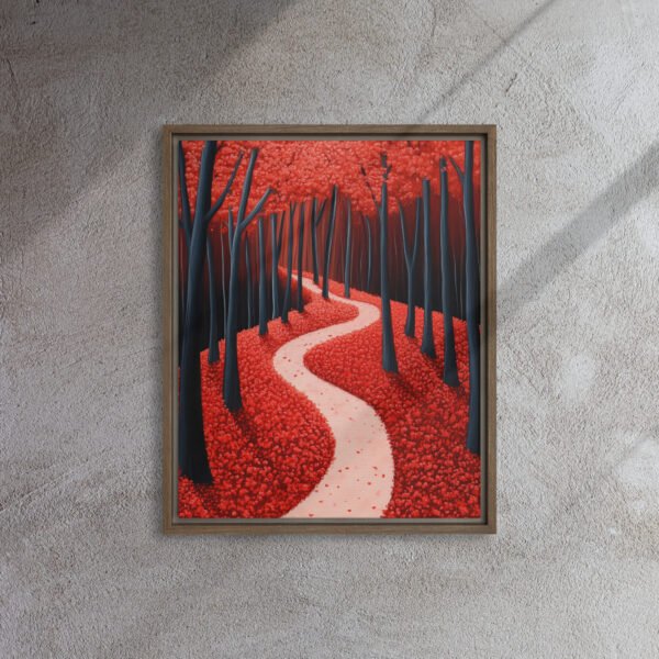 Crimson Dream Forest Path - Image 7