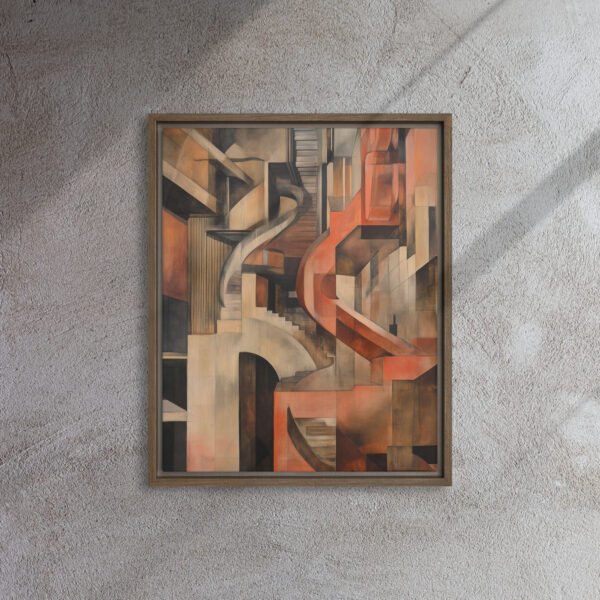Cubist Architectural Staircase - Image 7