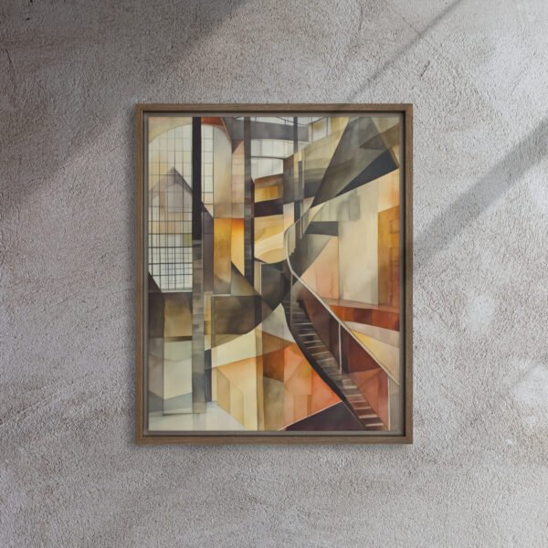 Cubist Atrium Illusion Canvas - Image 7