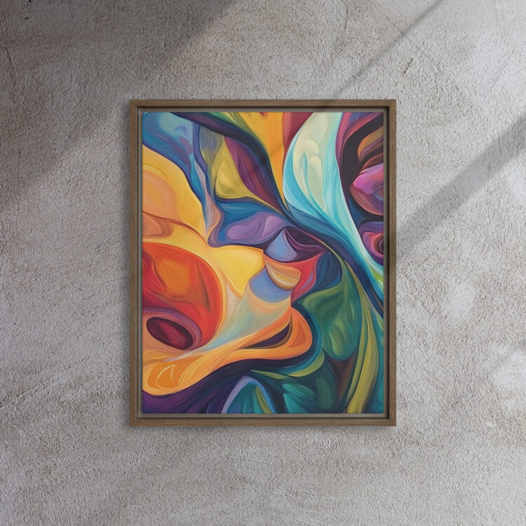 Celestial Flow Abstract Canvas - Image 7