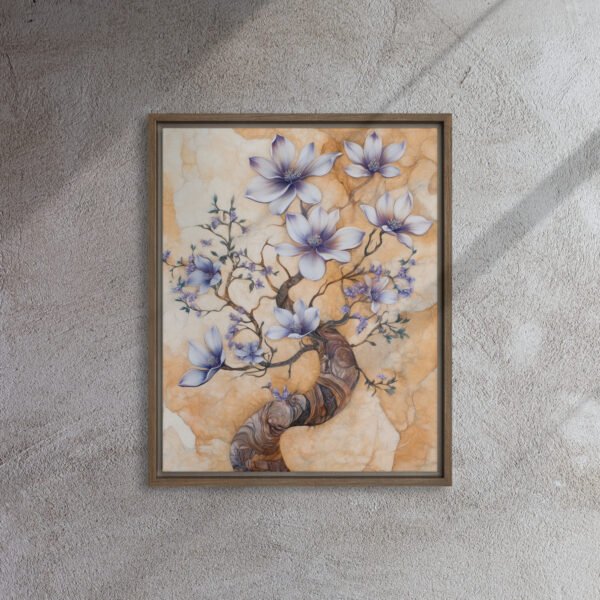 Violet Magnolia Bonsai Art - Image 7