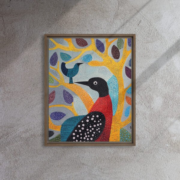 Dotted Birds Vibrant Tree - Image 7