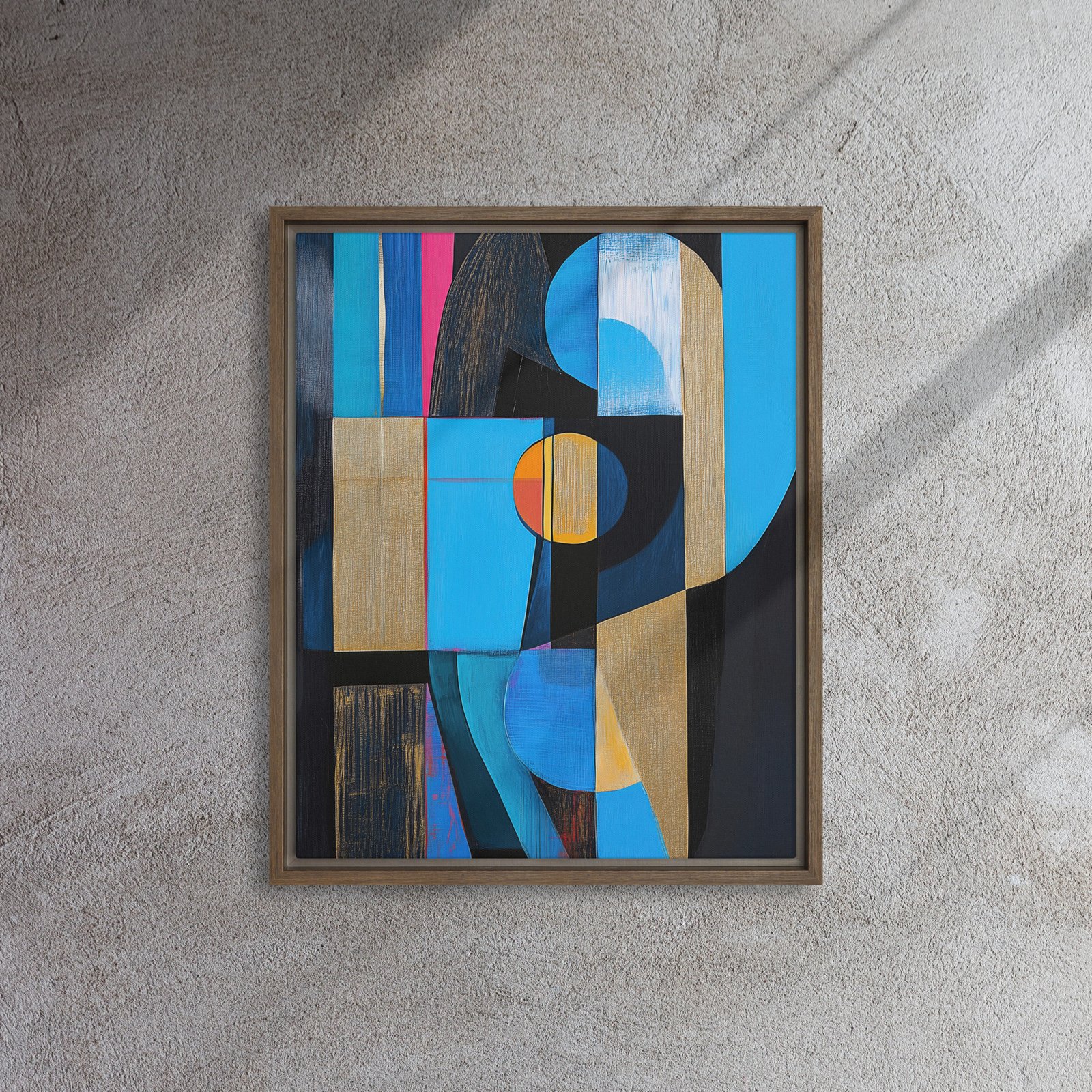 Celestial Geometry Blue Gold - Image 7