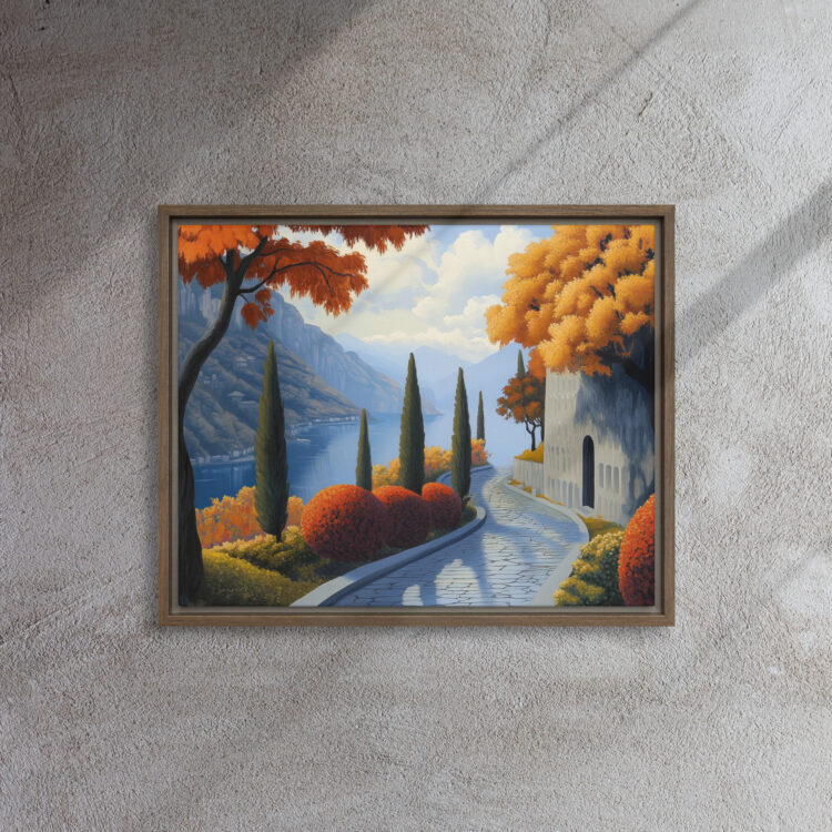 Framed canvas in brown 16x20 front 689dc1966243f.jpg