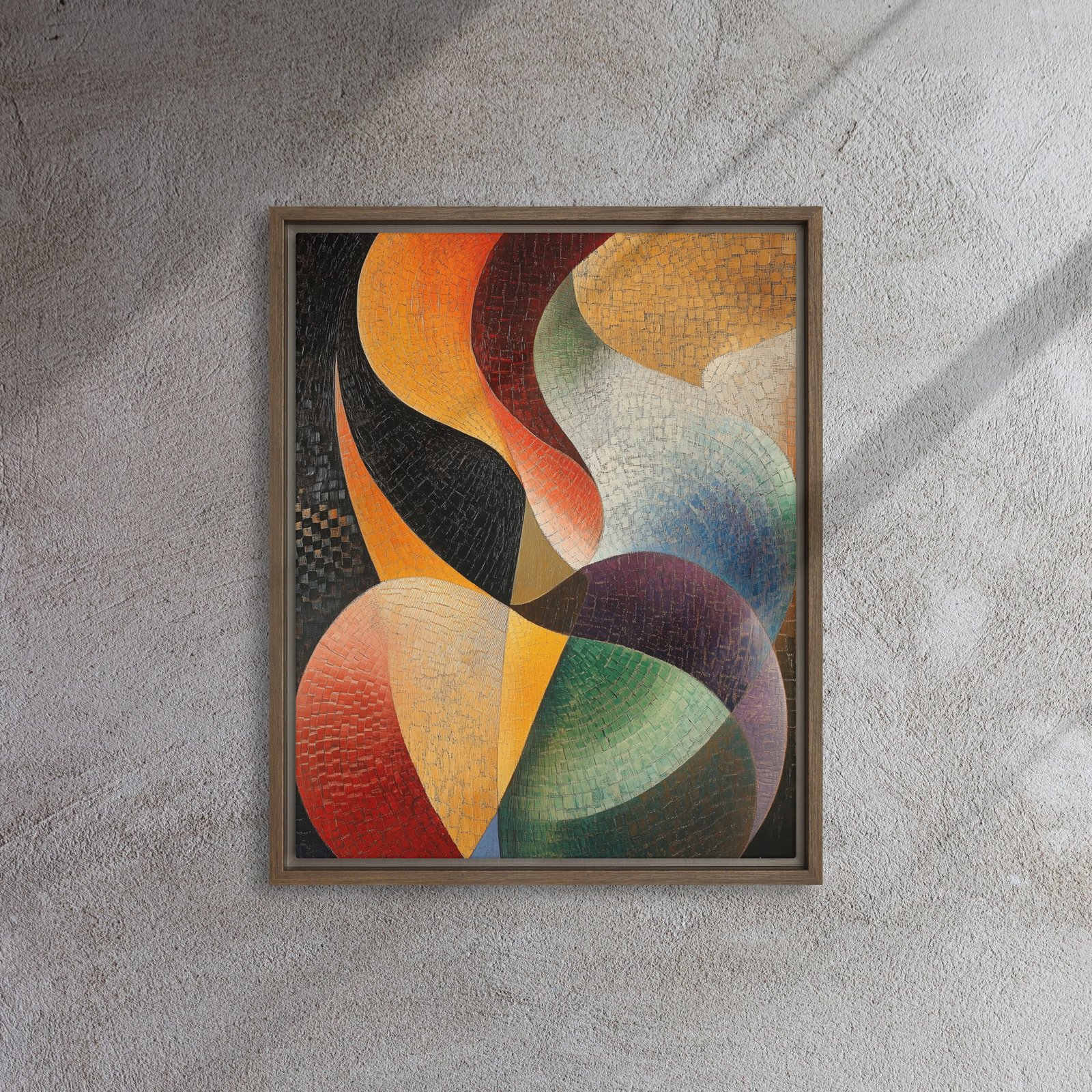 Framed canvas in brown 16x20 front 689e1bdad4567.jpg